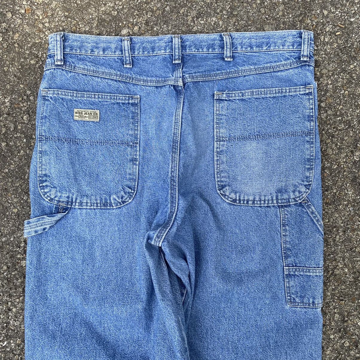 Vintage × Wrangler Wrangler Carpenter Pants Y2K Baggy Hip Hop Skater Workwear Size US 34 / EU 50 - 3 Thumbnail