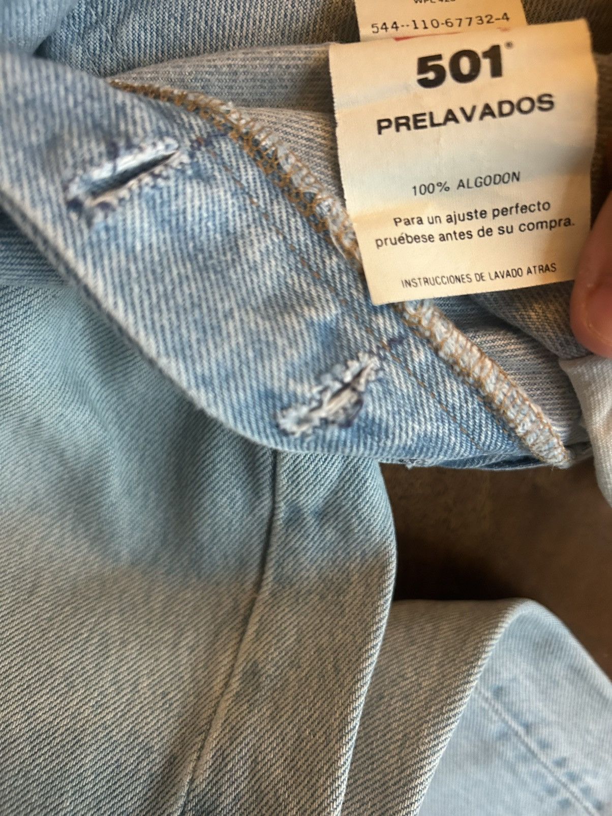 Levi's × Levi's Vintage Clothing Blue Levi’s Jeans Size US 28 / EU 44 - 3 Thumbnail