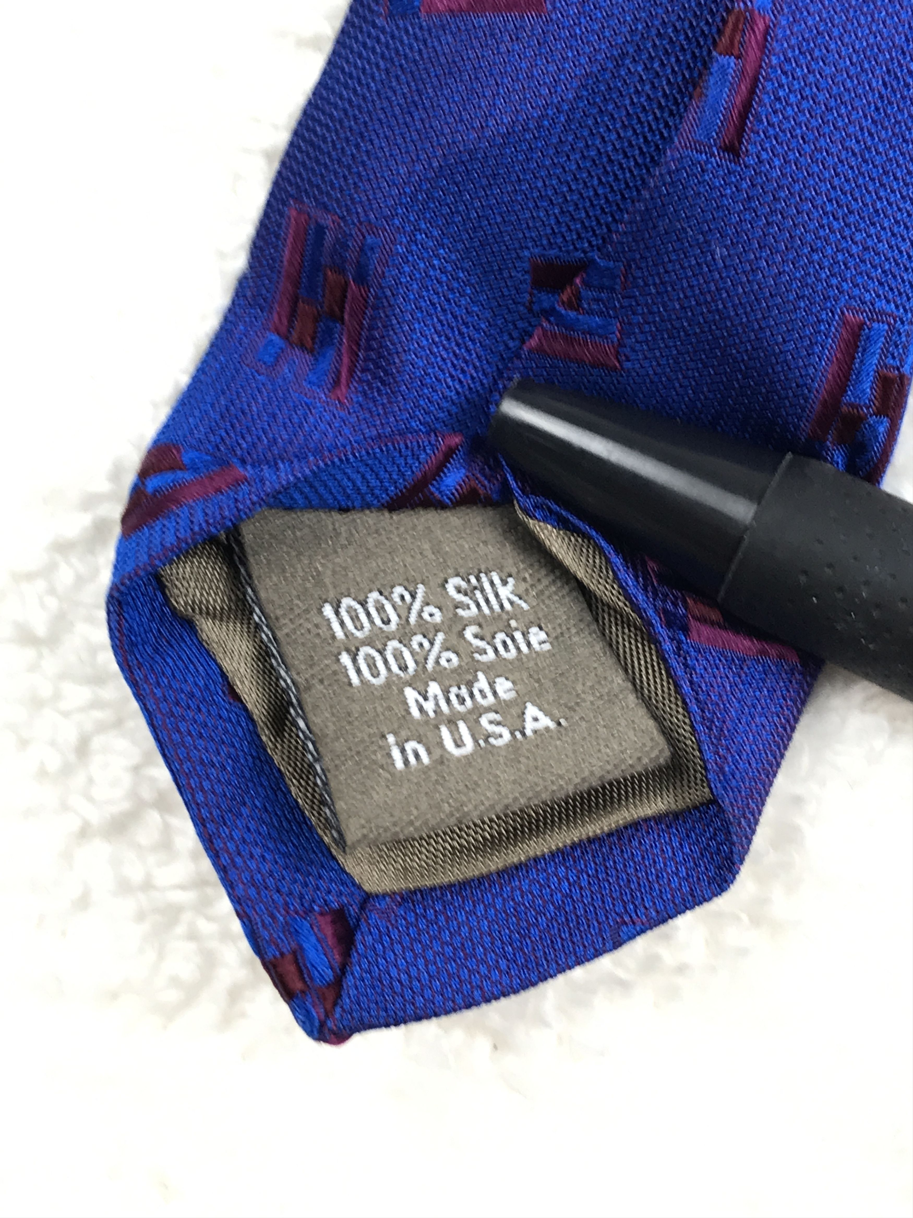 Calvin Klein × Designer × Vintage Vintage Calvin Klein Silk Necktie Size ONE SIZE - 7 Thumbnail