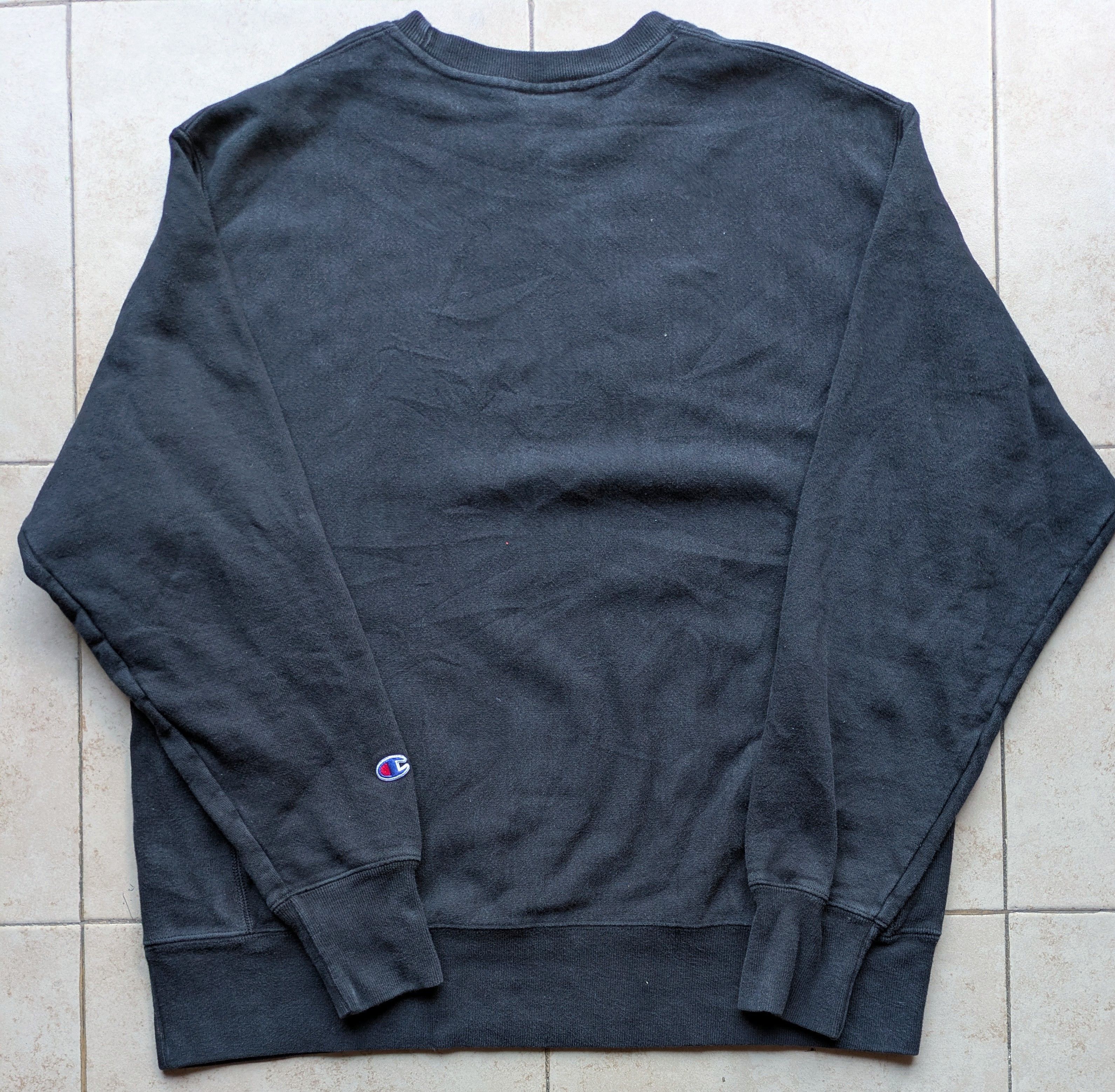 Champion Delaware Fightin Blue Hens 90s REVERSE WEAVE L black vtg Size US L / EU 52-54 / 3 - 4 Thumbnail