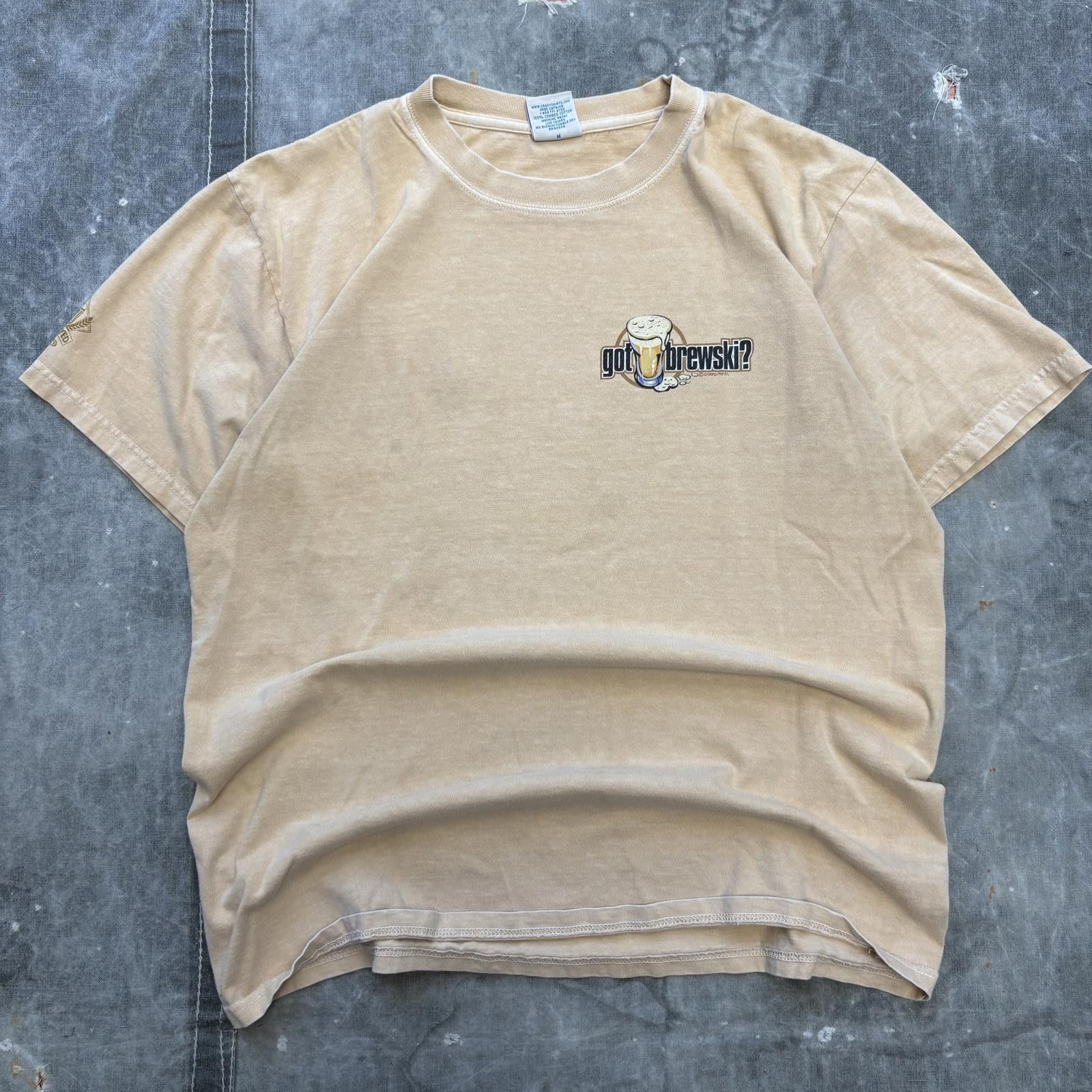 Vintage Vintage Y2K Mr. Brewski Beer Is Yummy Funny Alcohol Shirt Size US M / EU 48-50 / 2 - 2 Thumbnail