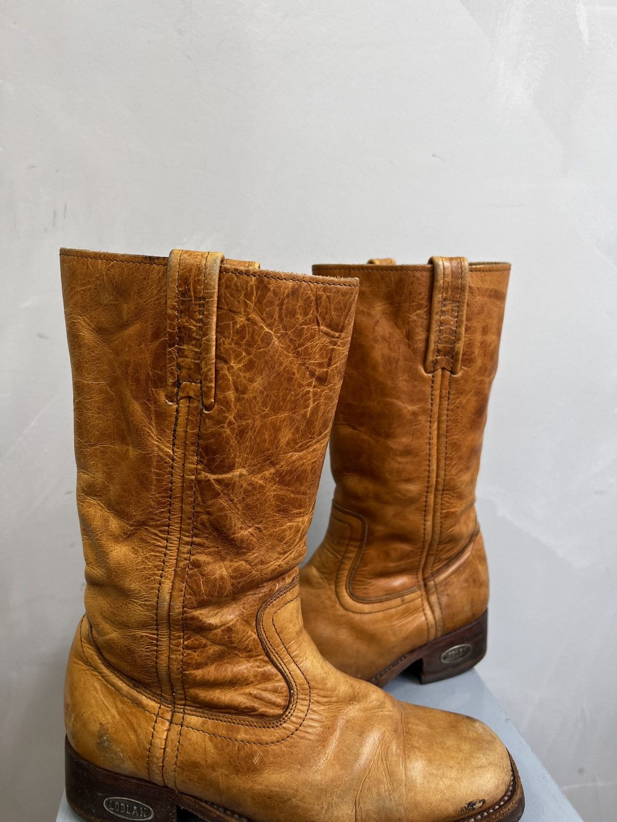 A.S.98 × Japanese Brand Western ankle moto 90s Boots Leather Style guidi Size US 9 / IT 39 - 12 Thumbnail