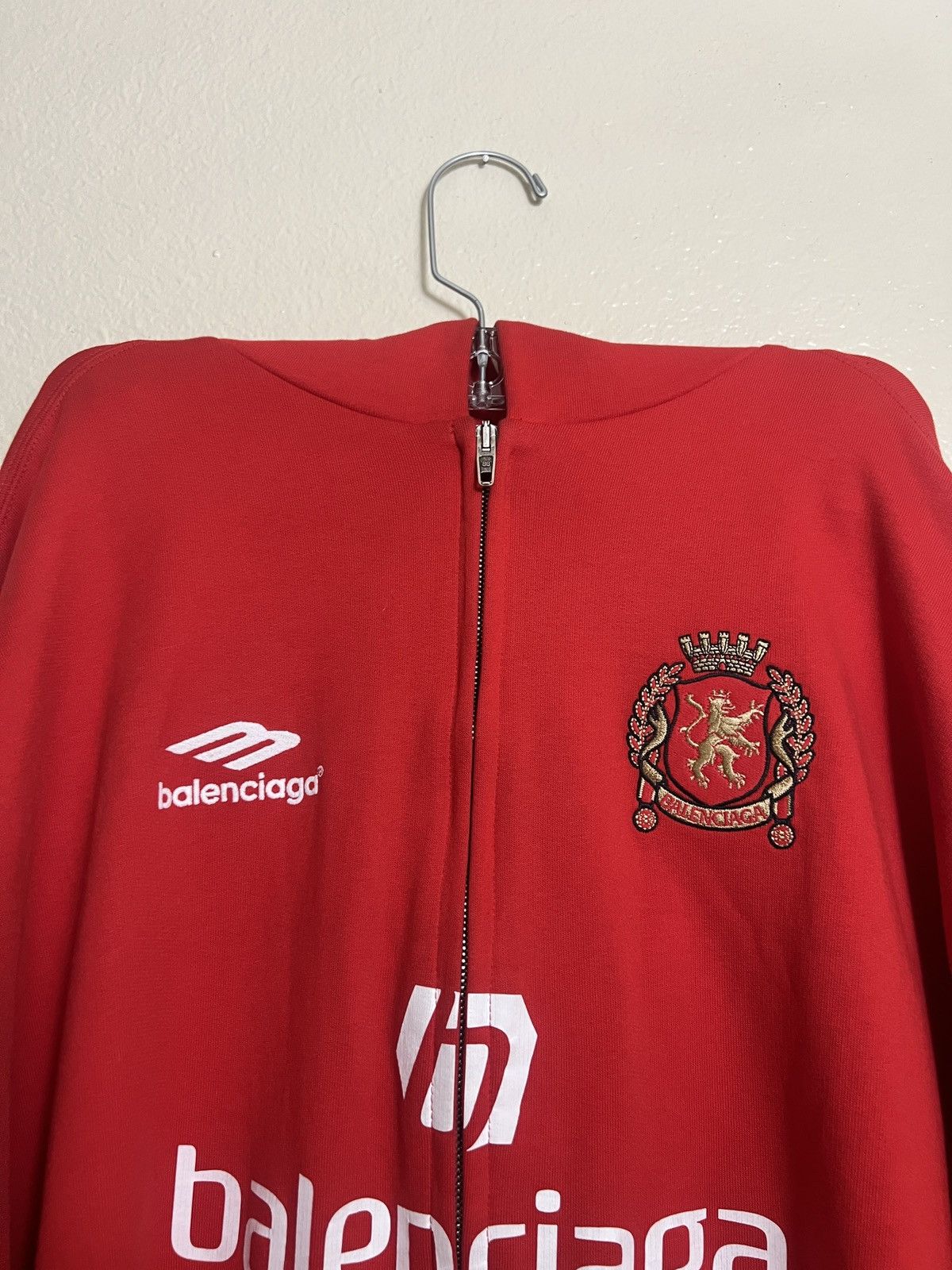 Balenciaga Balenciaga Soccer Hoodie Aoyama Size US XS / EU 42 / 0 - 2 Thumbnail
