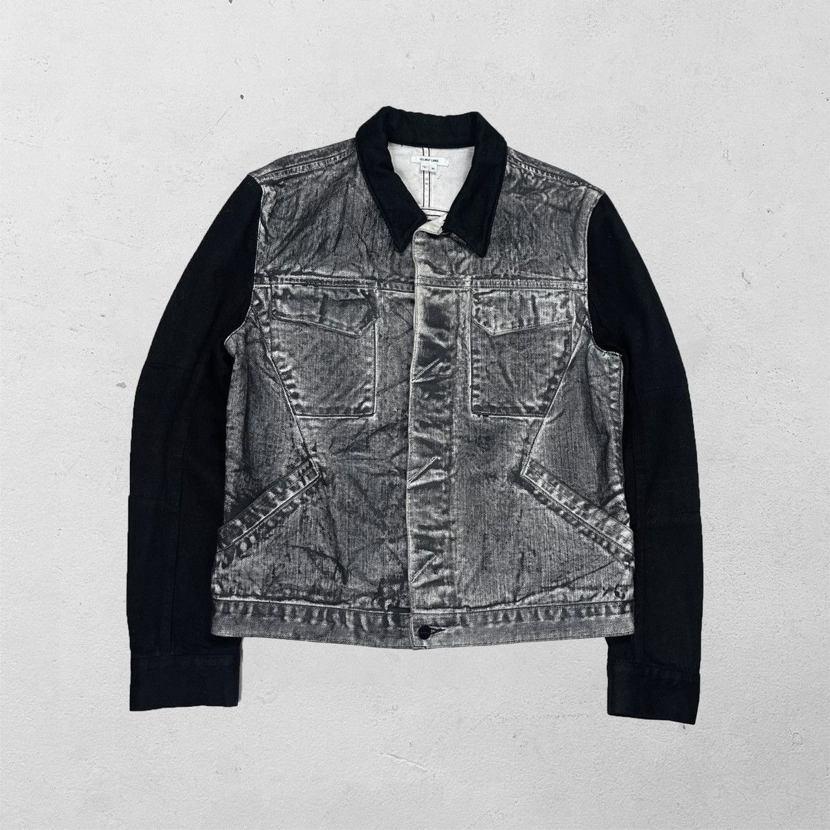 ジャケット・アウター Helmut Lang Fur Collar Wax Denim Jacket helmut lang fur collar denim jacket - メルカリ