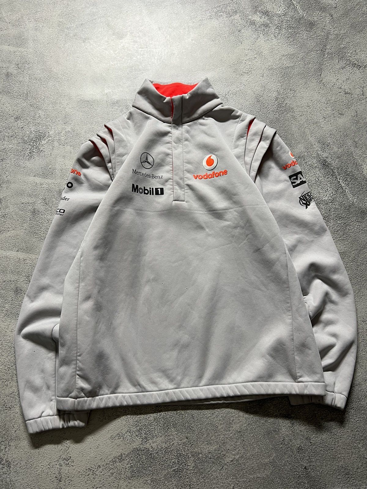 Vintage Y2k McLaren Mersedes Racing Soft Shell Jacket🤍 00’s