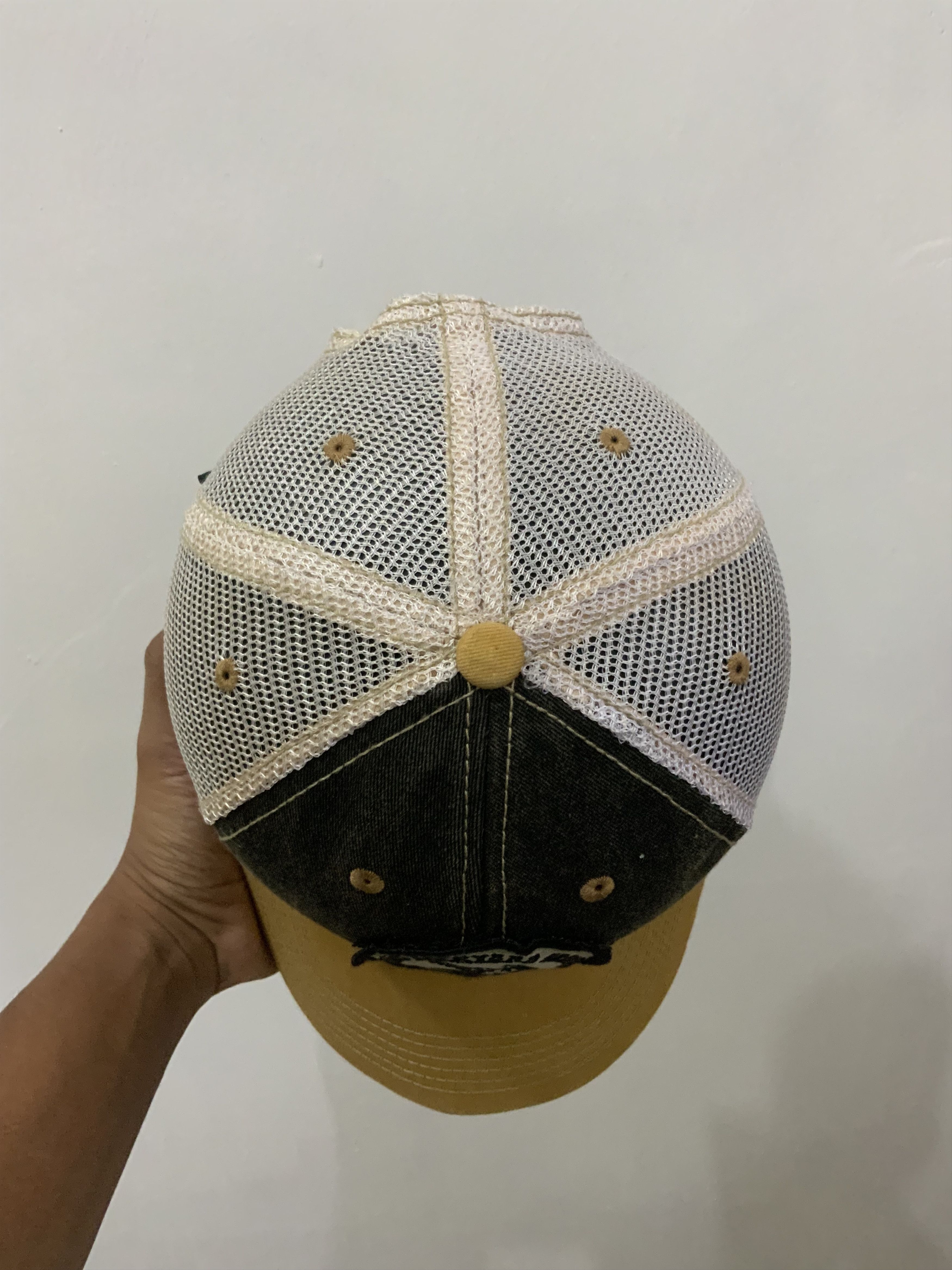 Japanese Brand Vintage Badass Backyard Brewing Legacy Fade Trucker Hat Size ONE SIZE - 7 Thumbnail