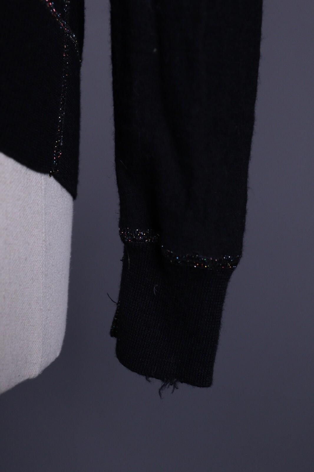 Sonia Rykiel Sonia by Sonia Rykiel Black Cardigan Sweater Size XL Size XL / US 12-14 / IT 48-50 - 9 Thumbnail
