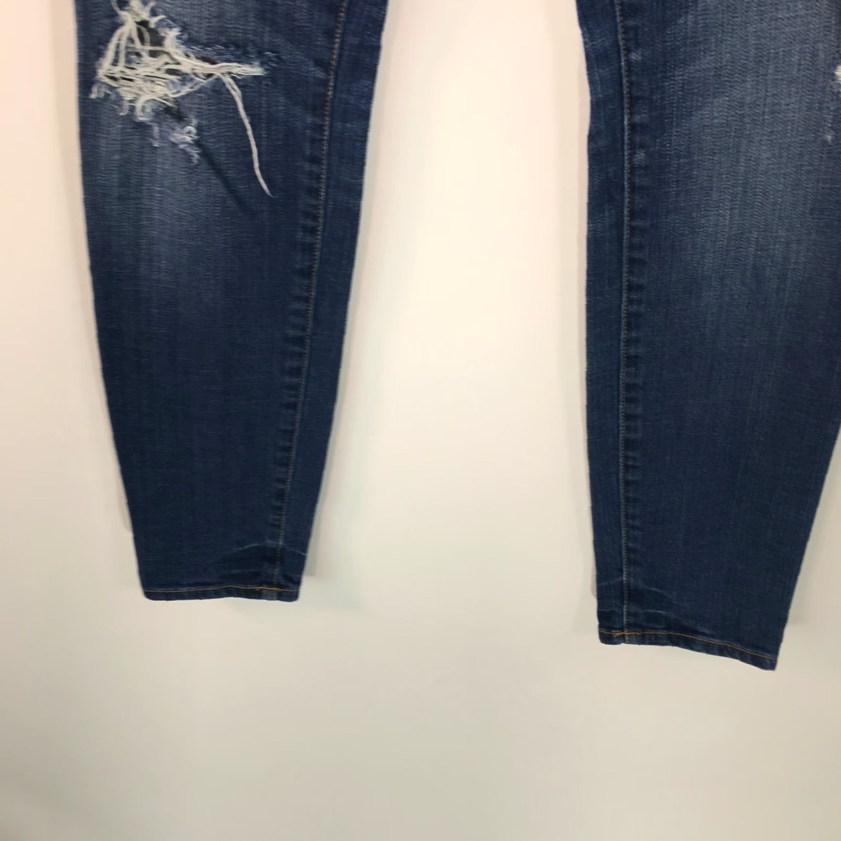 Abercrombie & Fitch Abercrombie & Fitch Distressed Jeans Women's Skinny Blue Denim 30X29 SZ 4S Size 27" / US 4 / IT 40 - 5 Thumbnail