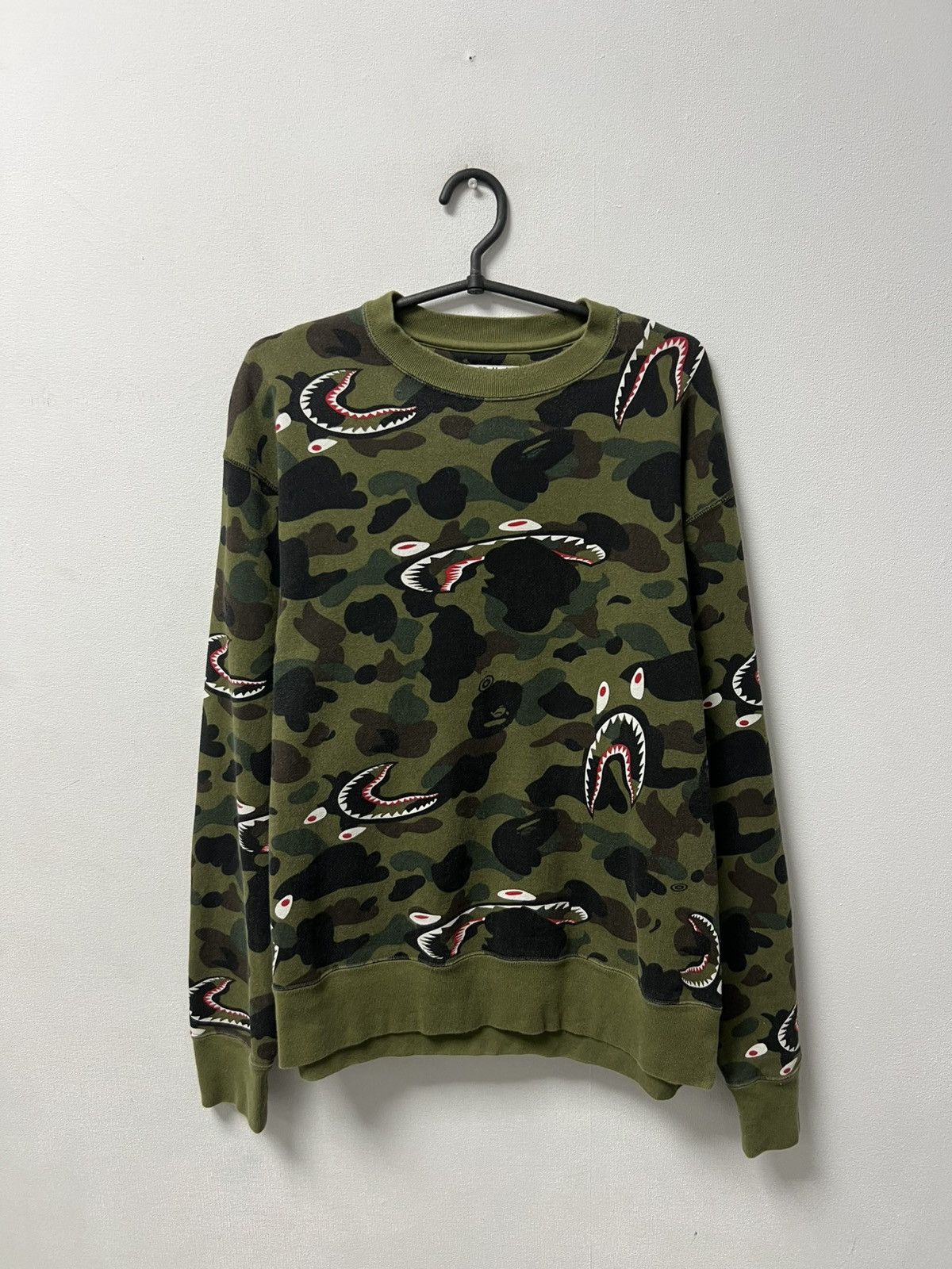 Bape Shark 1st Camo Sweatshirt
