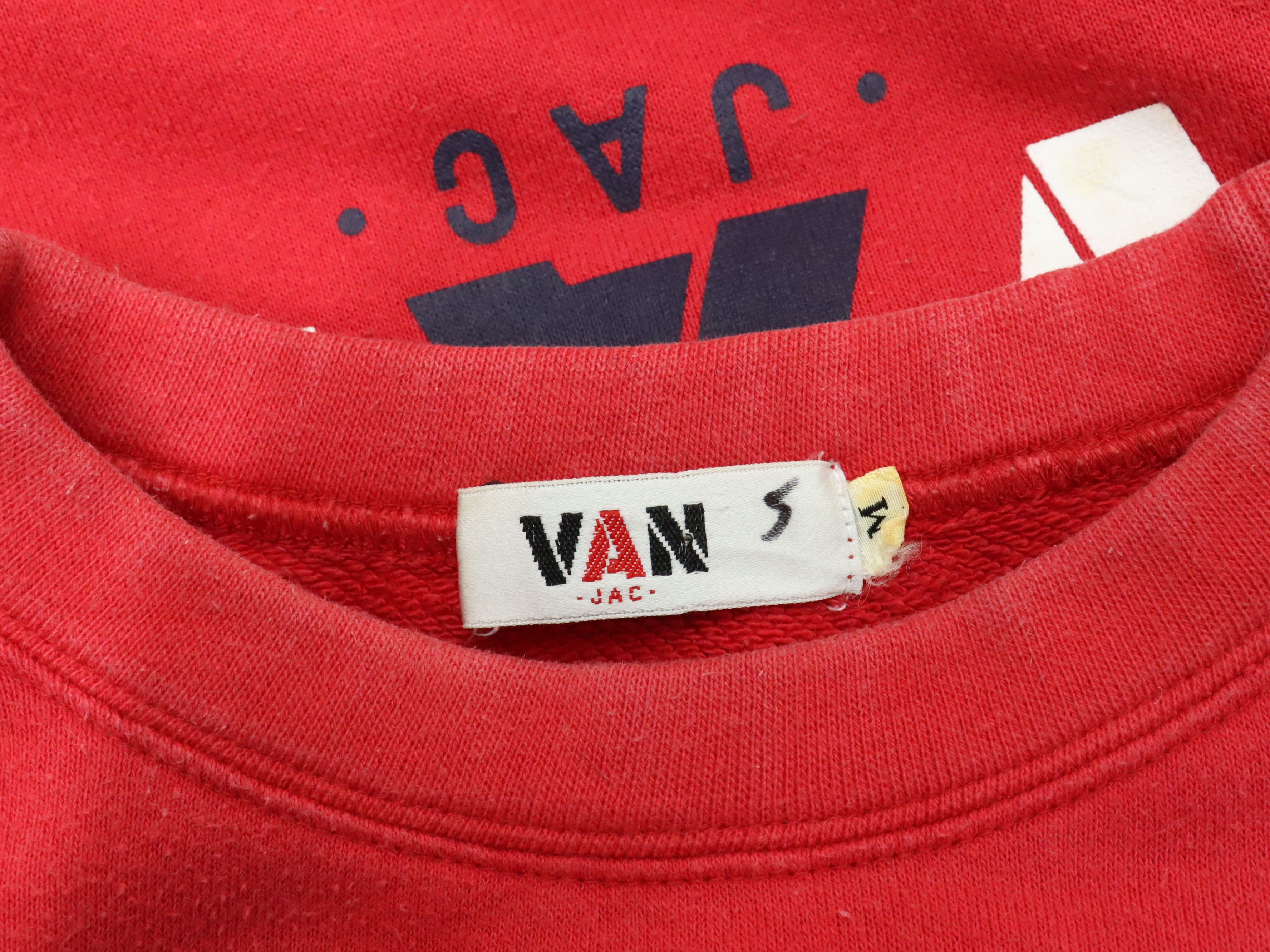 Japanese Brand Van Jac Japan Sweatshirt Size US M / EU 48-50 / 2 - 10 Thumbnail