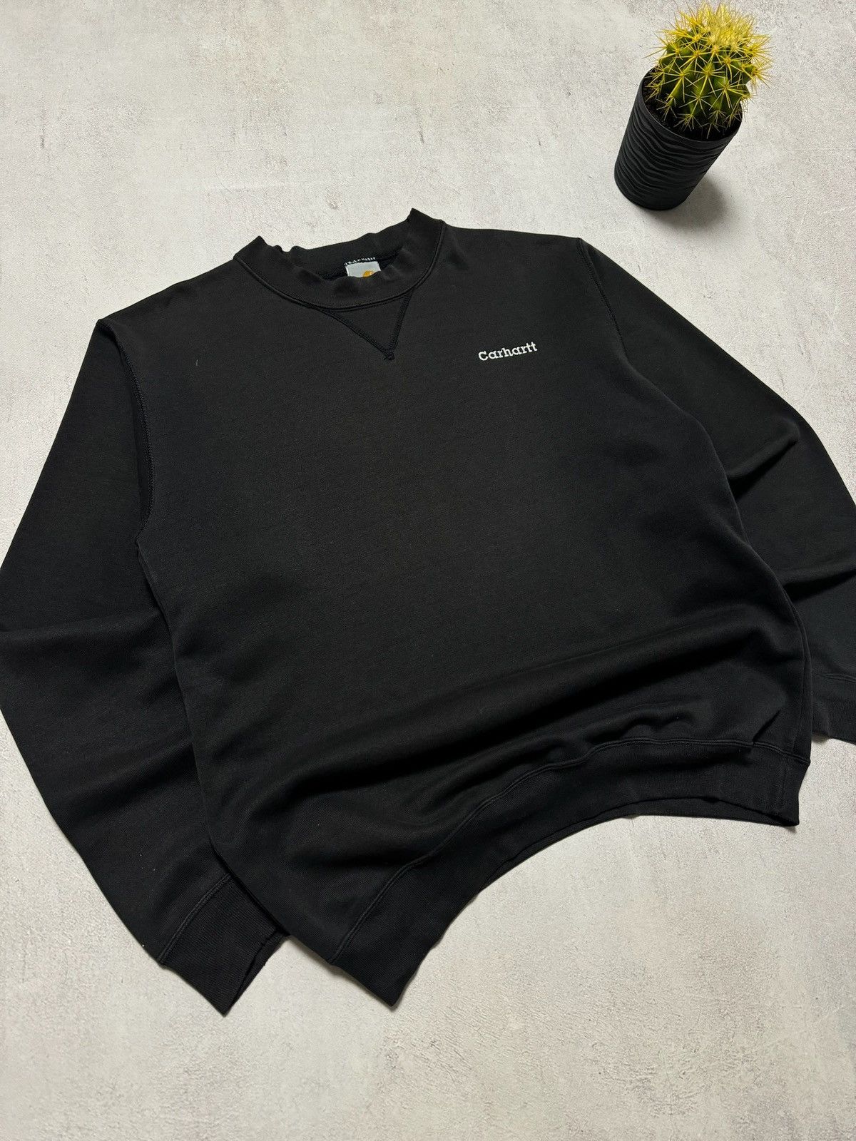 Carhartt Vintage Carhartt Sweatshirt Baggy Crewneck USA Y2K 90s Size US M / EU 48-50 / 2 - 2 Thumbnail