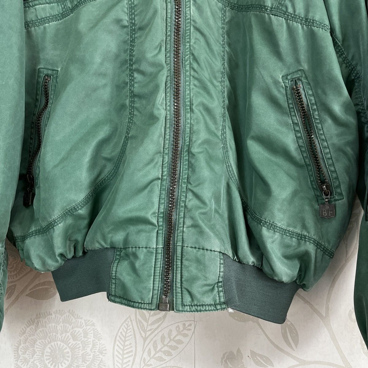 45rpm × Vintage Vintage 45RPM BFA Back Fire Bomber Jacket Size US L / EU 52-54 / 3 - 11 Thumbnail