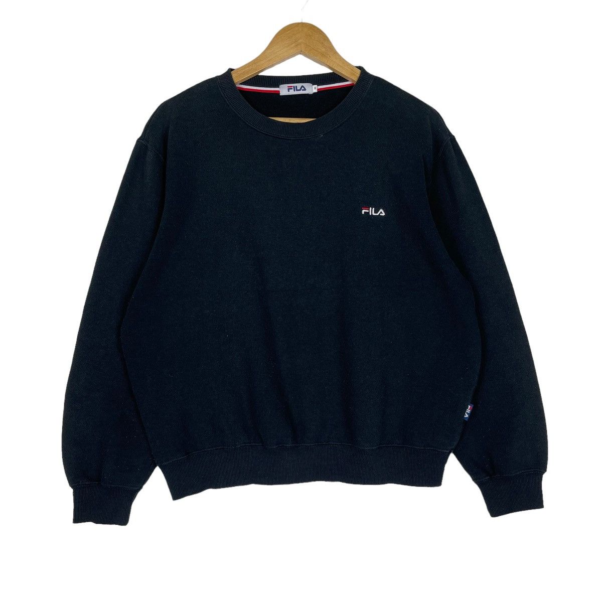 Fila Vintage 90s Fila Big Logo Crewneck Sweatshirt Size US S / EU 44-46 / 1 - 5 Thumbnail