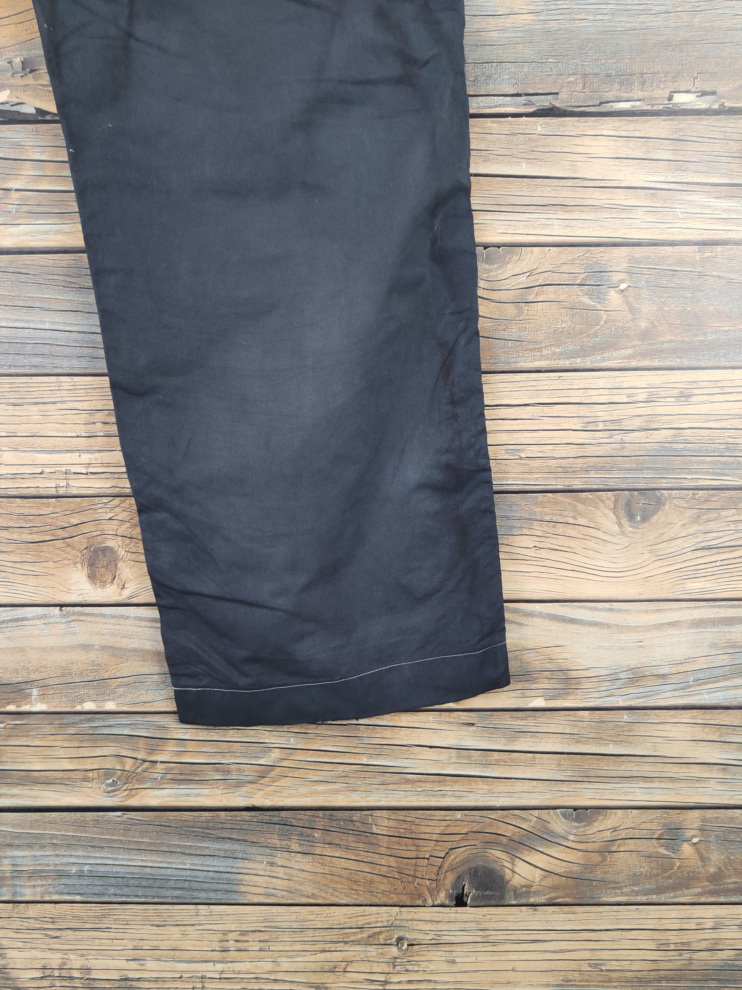 Japanese Brand DL Topvalu Black Multipocket Cargo Pants #46-093 Size US 32 / EU 48 - 11 Thumbnail
