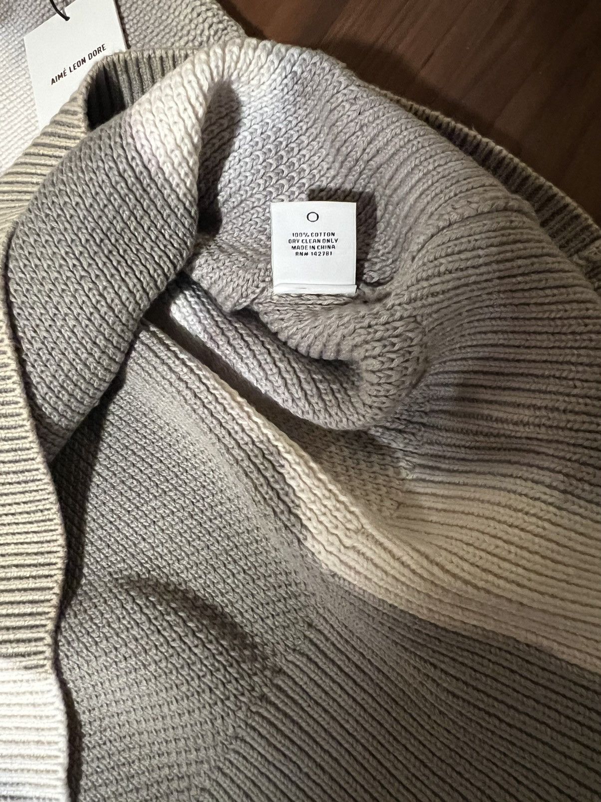 Aime Leon Dore Aime Leon Dore ALD Beige Tie Dyed Crewneck Sweater Size XL Size US XL / EU 56 / 4 - 7 Thumbnail