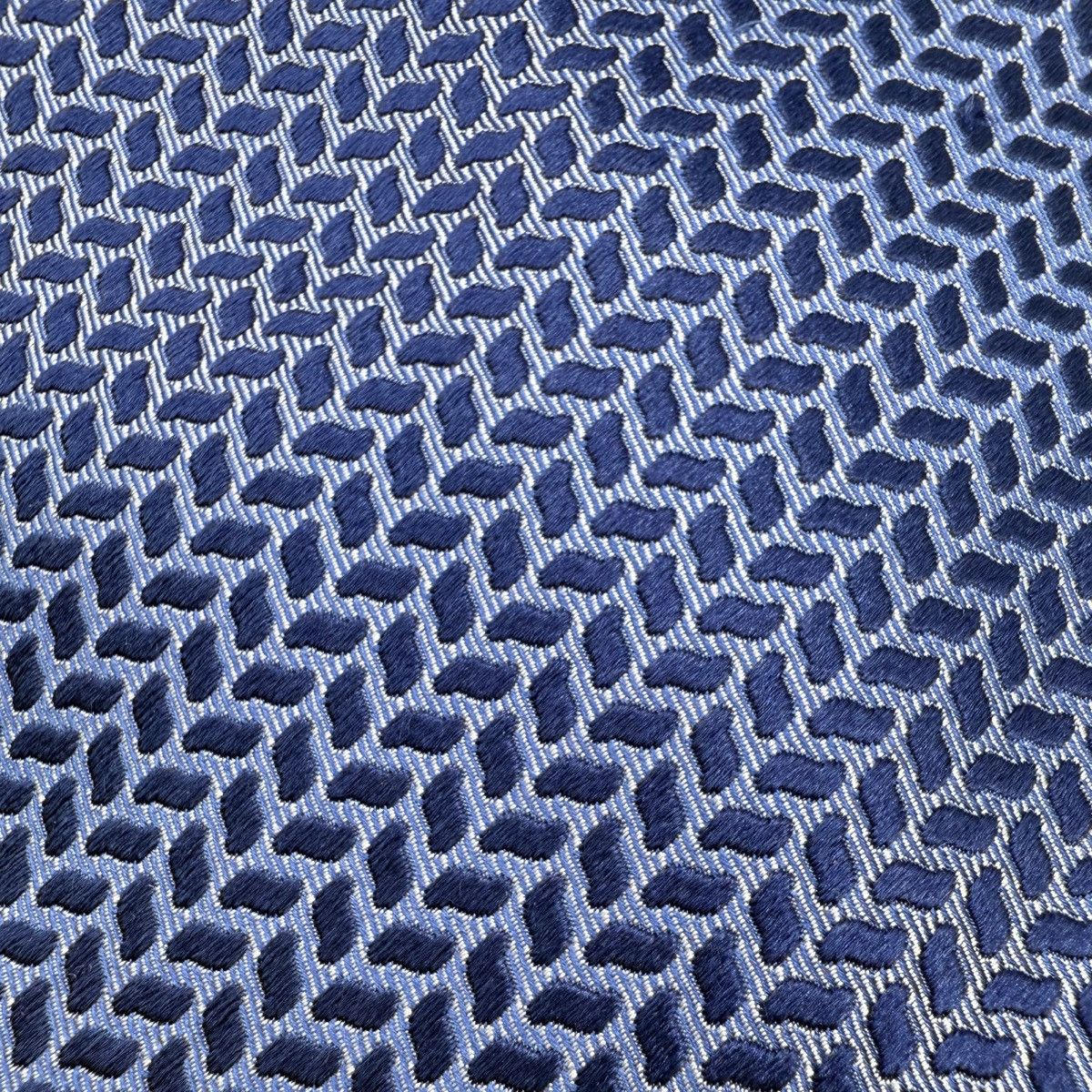 Ermenegildo Zegna Ermenegildo Zegna Silk Tie, Blue, Made in Italy, Like New Size ONE SIZE - 3 Thumbnail