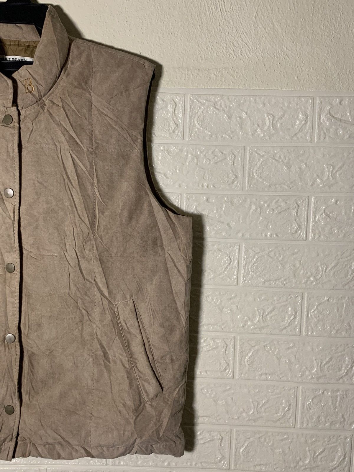 Balmain × Pierre Balmain × Vintage Balmain Paris Puffer Vest Size US M / EU 48-50 / 2 - 3 Thumbnail