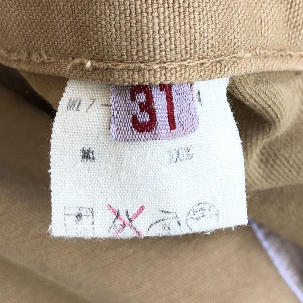 45rpm Vintage 45rpm Denim Straight Leg Jeans Khaki Made in Japan Size US 30 / EU 46 - 10 Thumbnail
