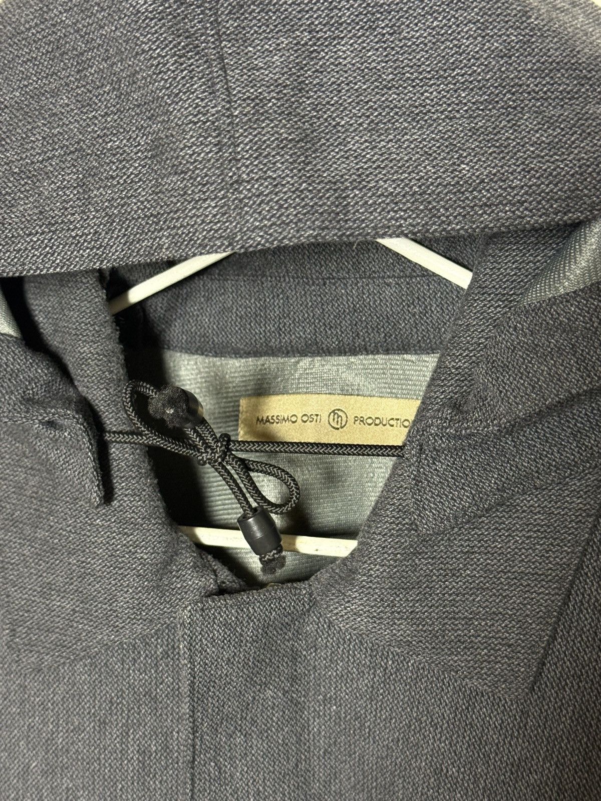 Stone Island Massimo Osti Production Techno Wool Hooded Jacket Size US L / EU 52-54 / 3 - 4 Thumbnail