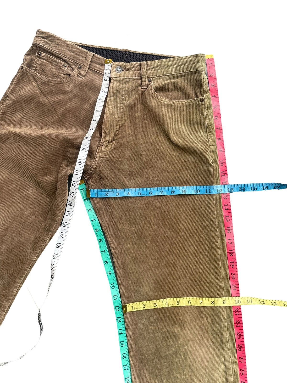Japanese Brand Vintage Bobson Chesking Coduroy Jeans Size US 33 - 13 Thumbnail