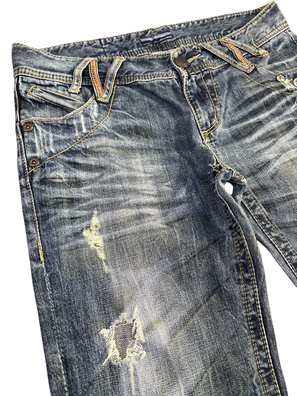 Hysteric Glamour × If Six Was Nine × Japanese Brand Japanese Brand Ozz First Bell Bottom Jeans Size US 30 / EU 46 - 3 Thumbnail
