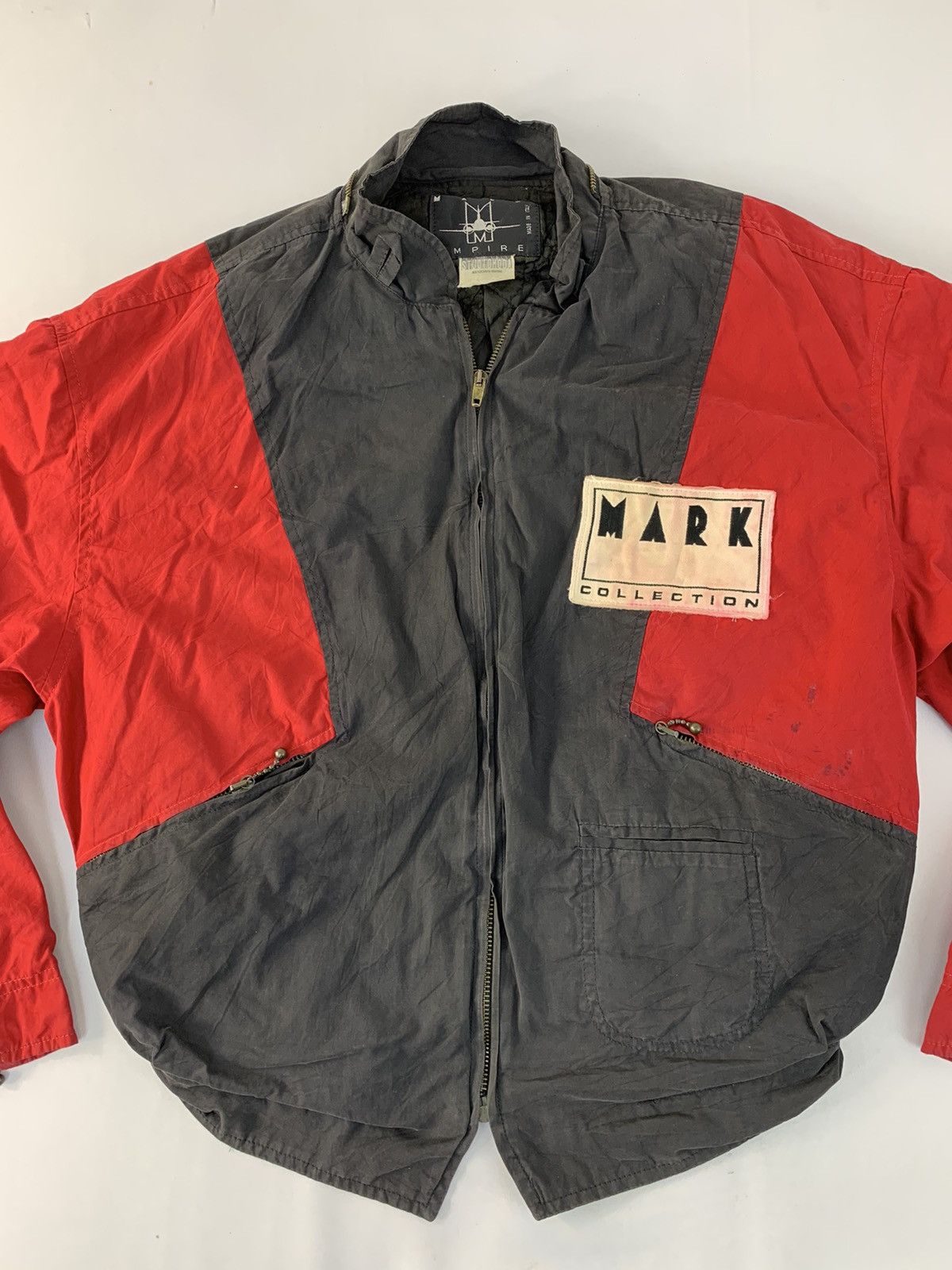 Vintage 90s Mark Empire Conti Bernardi Studio Moda Bomber Jacket Size US M / EU 48-50 / 2 - 3 Thumbnail