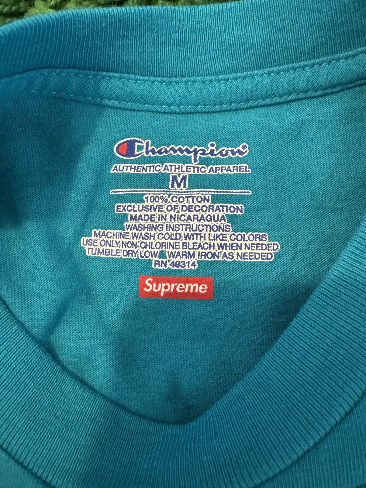 Champion × Supreme Supreme Champion Chrome S/S top Size US M / EU 48-50 / 2 - 4 Thumbnail