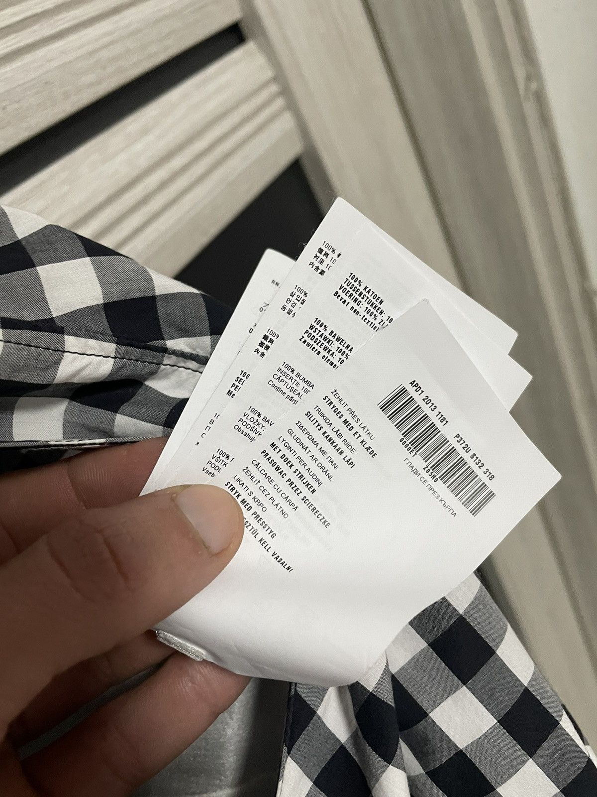 Prada Prada Pre-Fall 2013 Gingham Off-Shoulder Dress Campaign Size S / US 4 / IT 40 - 23 Thumbnail