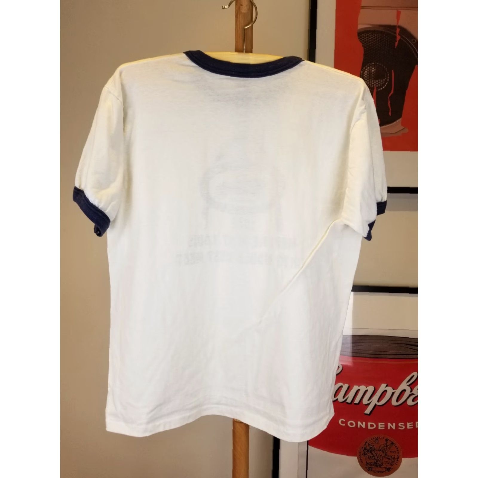 Vintage VINTAGE CHEVROLET CLUB OF AMERICA RINGER T-SHIRT SZ LARGE 50/50 Size US L / EU 52-54 / 3 - 8 Thumbnail