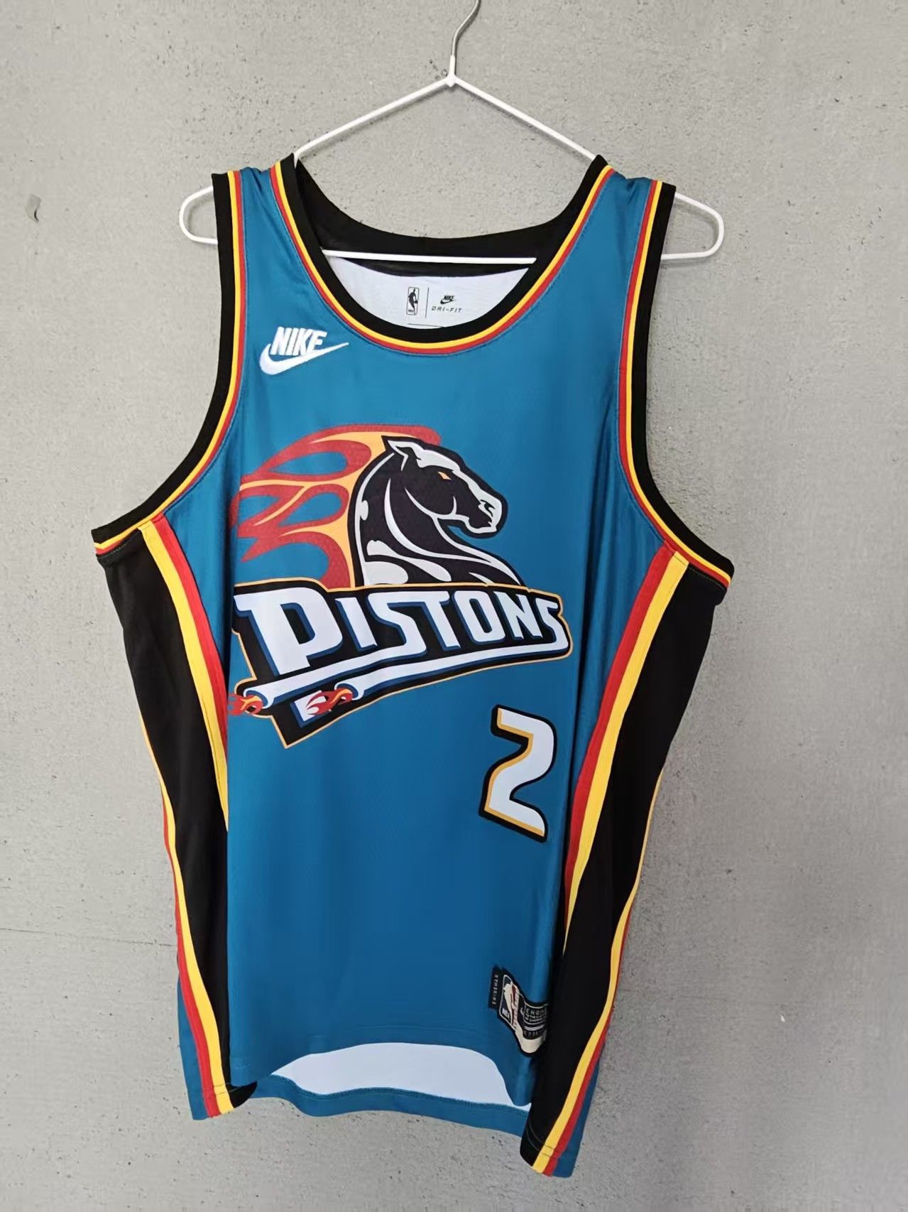NBA Detroit Pistons #2 Cade Cunningham Jersey Size US XL / EU 56 / 4 - 2 Thumbnail
