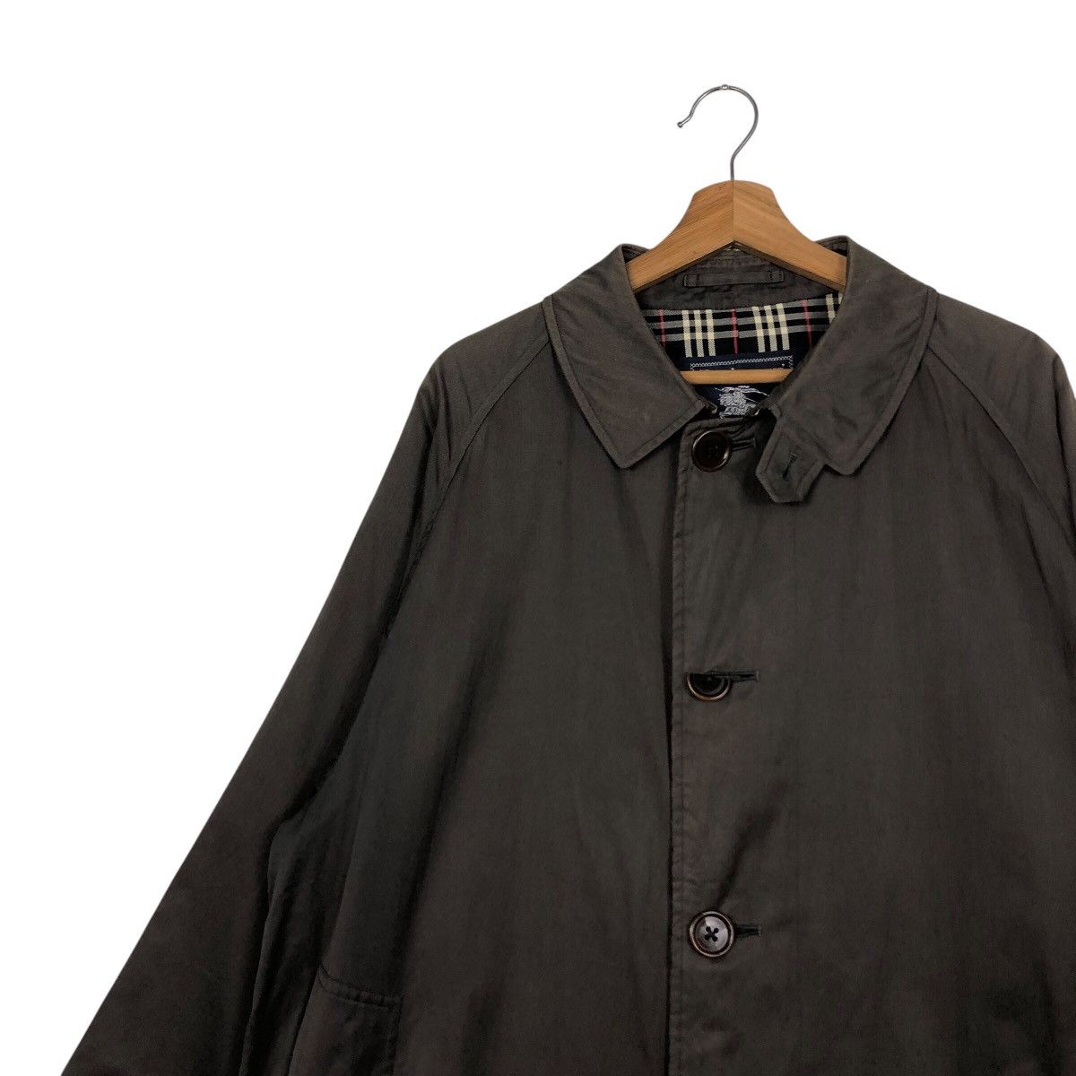 Burberry 📌Vintage Trench Coat Burberrys Long Jacket Nova Check Size US M / EU 48-50 / 2 - 9 Thumbnail