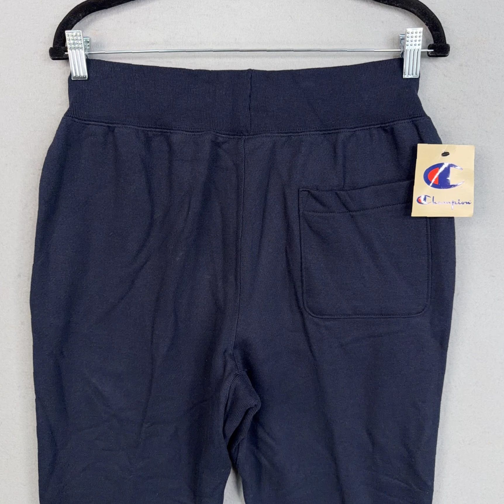 Champion Champion Chicago Sweatpants Joggers Adult Medium Navy - Reverse Weave, Cotton Blend, Fleece, Pockets, Tapered Leg, 30" Inseam, Mens Size US 31 - 6 Thumbnail