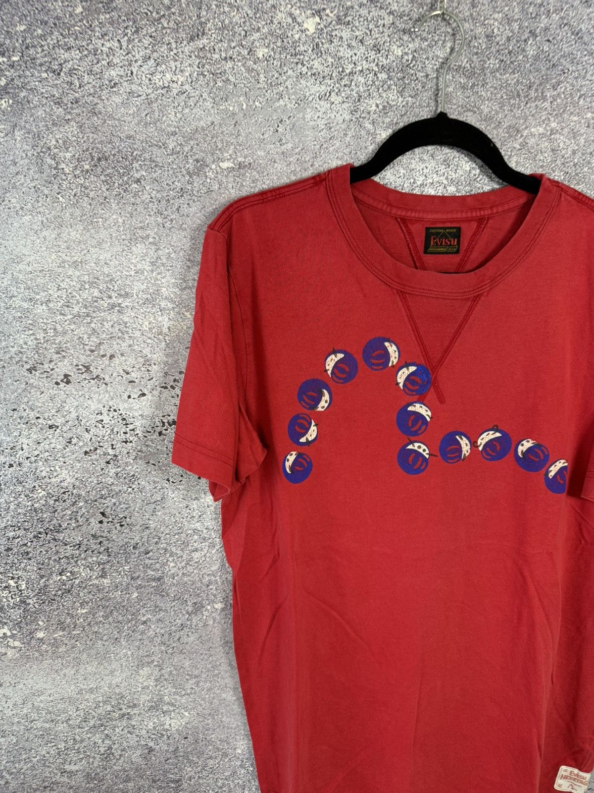 Evisu × Japanese Brand × Vintage Vintage Evisu Big logo tee y2k 90’s L size Size US L / EU 52-54 / 3 - 2 Thumbnail