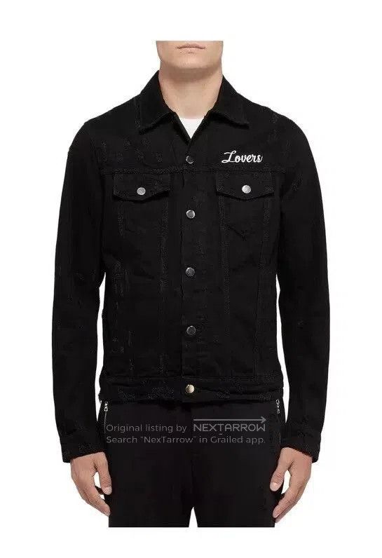 Amiri amiri lovers trucker denim jacket new. Size US XS / EU 42 / 0 - 7 Thumbnail