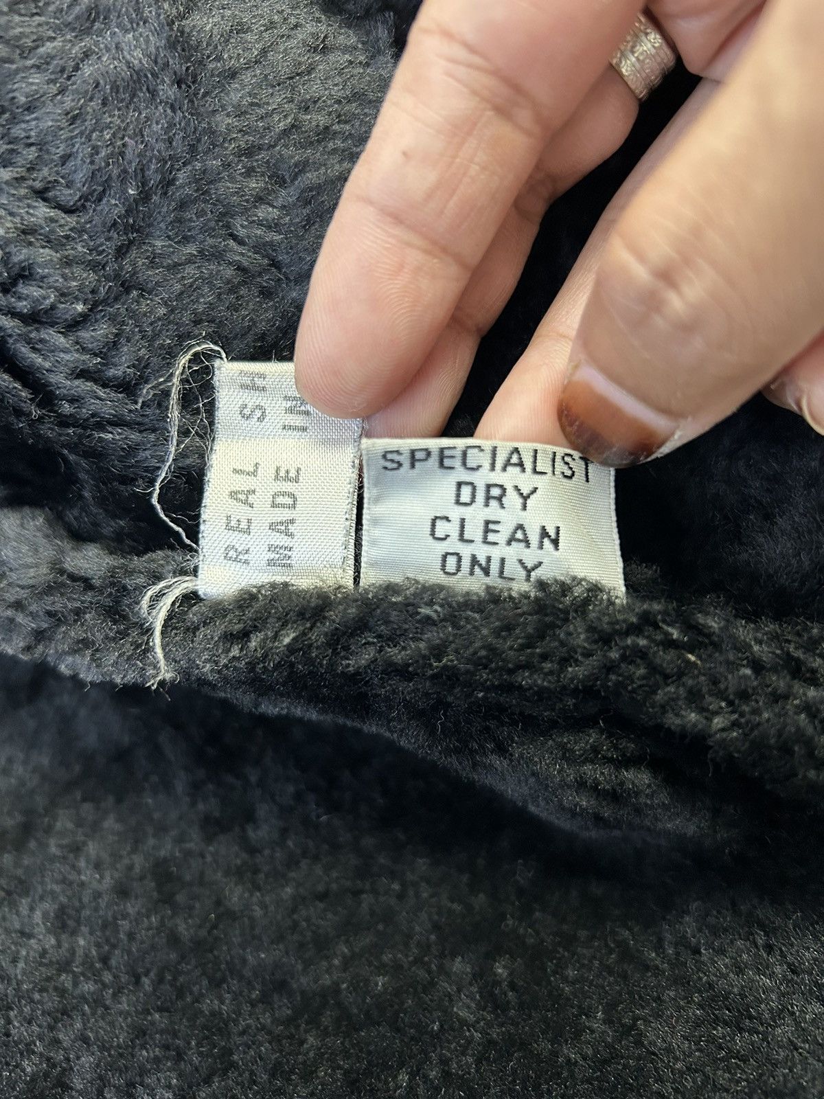Handmade REAL SHEEPSKIN MADE IN URUGUAY WINTER JACKET Size ONE SIZE - 7 Thumbnail