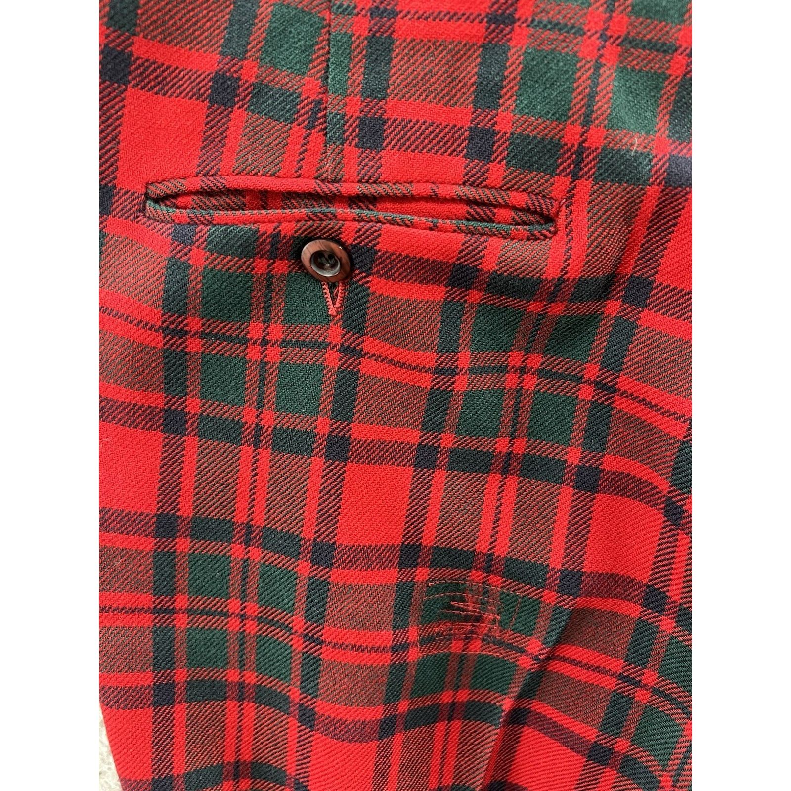 Pendleton Pendleton Plaid Wool Trousers Pants Size 31x29.5 Made In USA Size US 31 - 4 Thumbnail