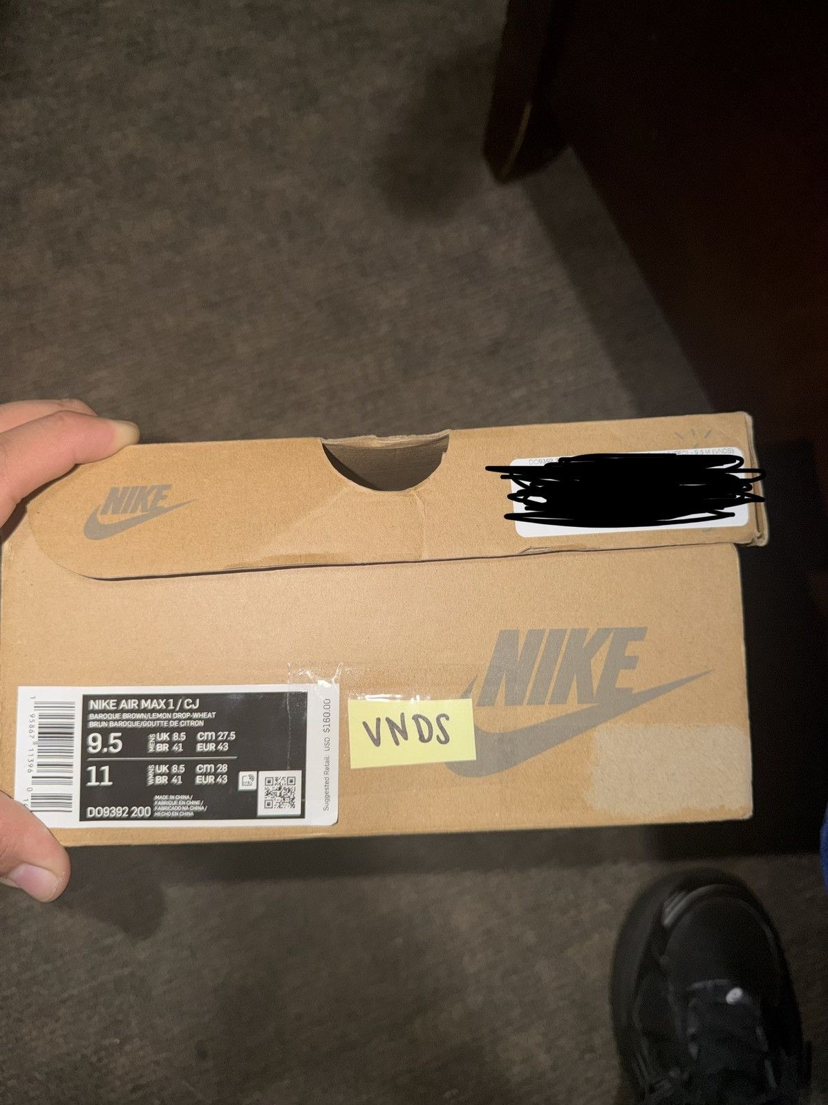 Nike × Travis Scott Nike Air Max 1 Size US 9.5 / EU 42-43 - 7 Thumbnail