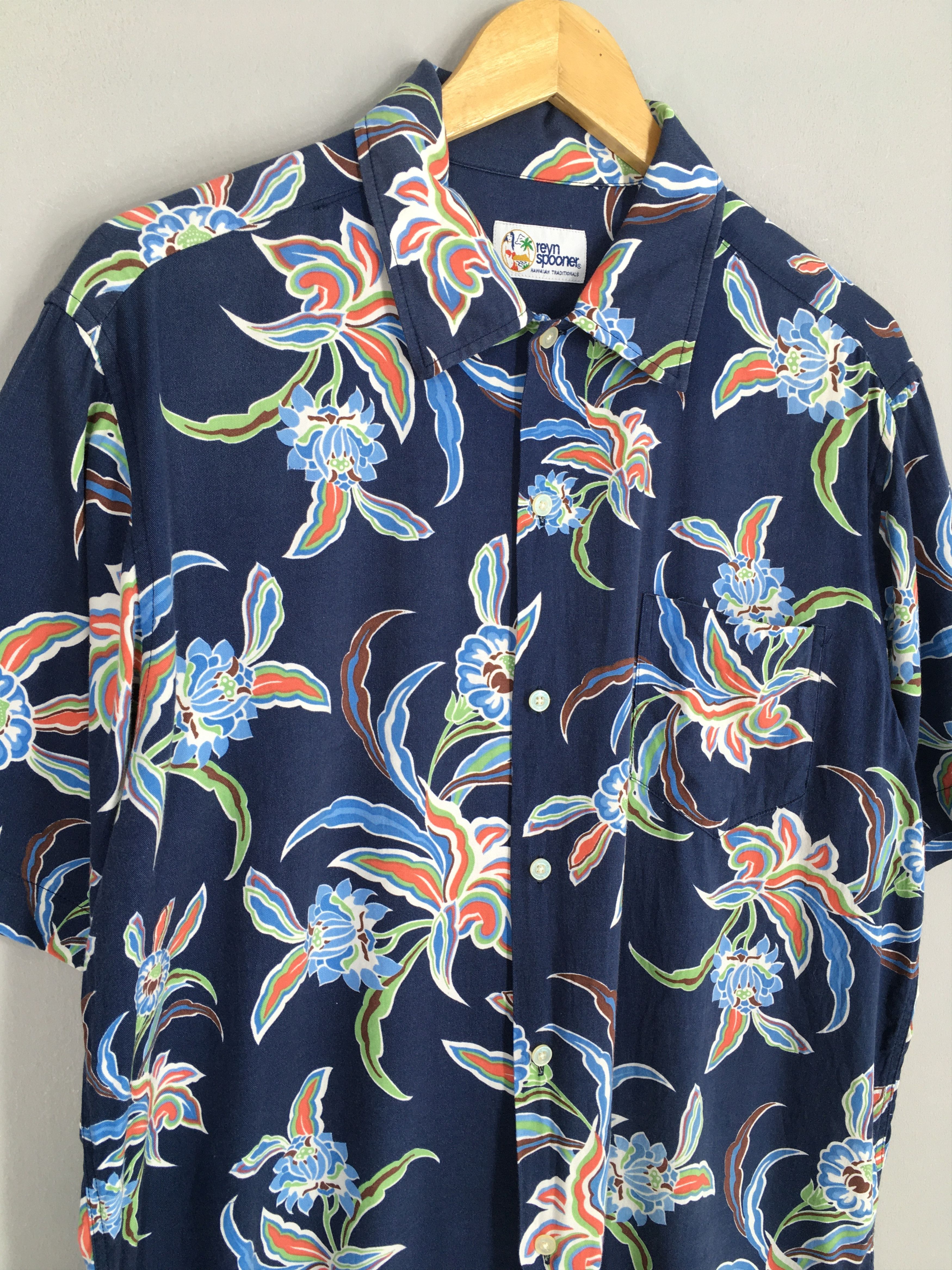 Reyn Spooner Reyn Spooner Hawaiian Traditionals Tropical Shirt Large Size US L / EU 52-54 / 3 - 3 Thumbnail
