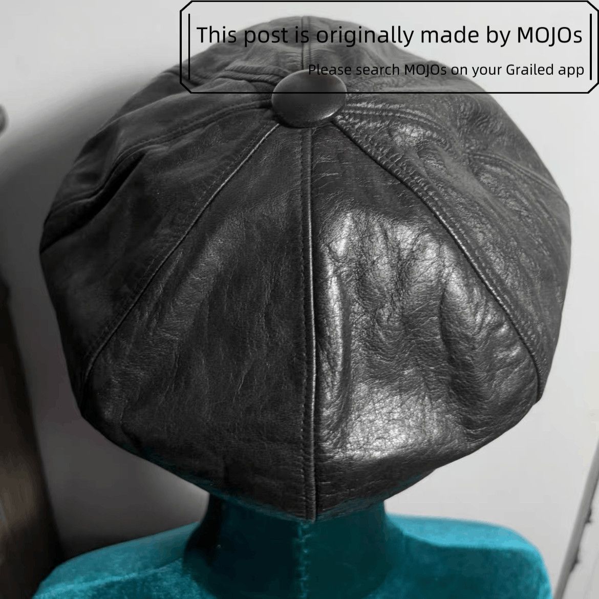 Number (N)ine Number Nine Vintage Leather Painter Hat Size ONE SIZE - 3 Thumbnail
