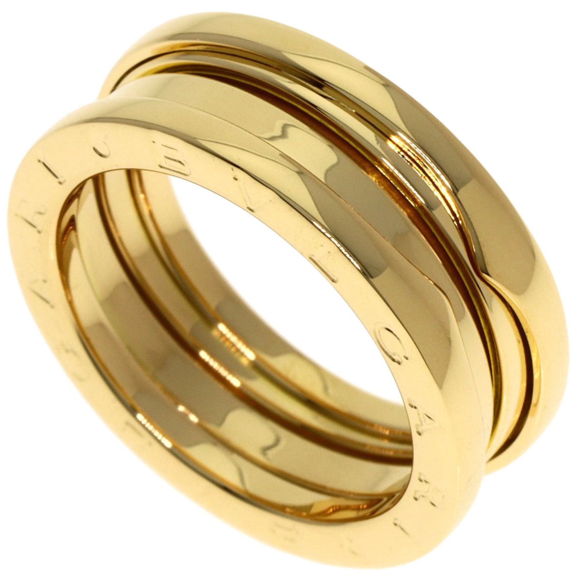 Bvlgari Bulgari B-zero1 2-band ring #54, 18K yellow gold, women's BVLGARI Size ONE SIZE - 1 Thumbnail