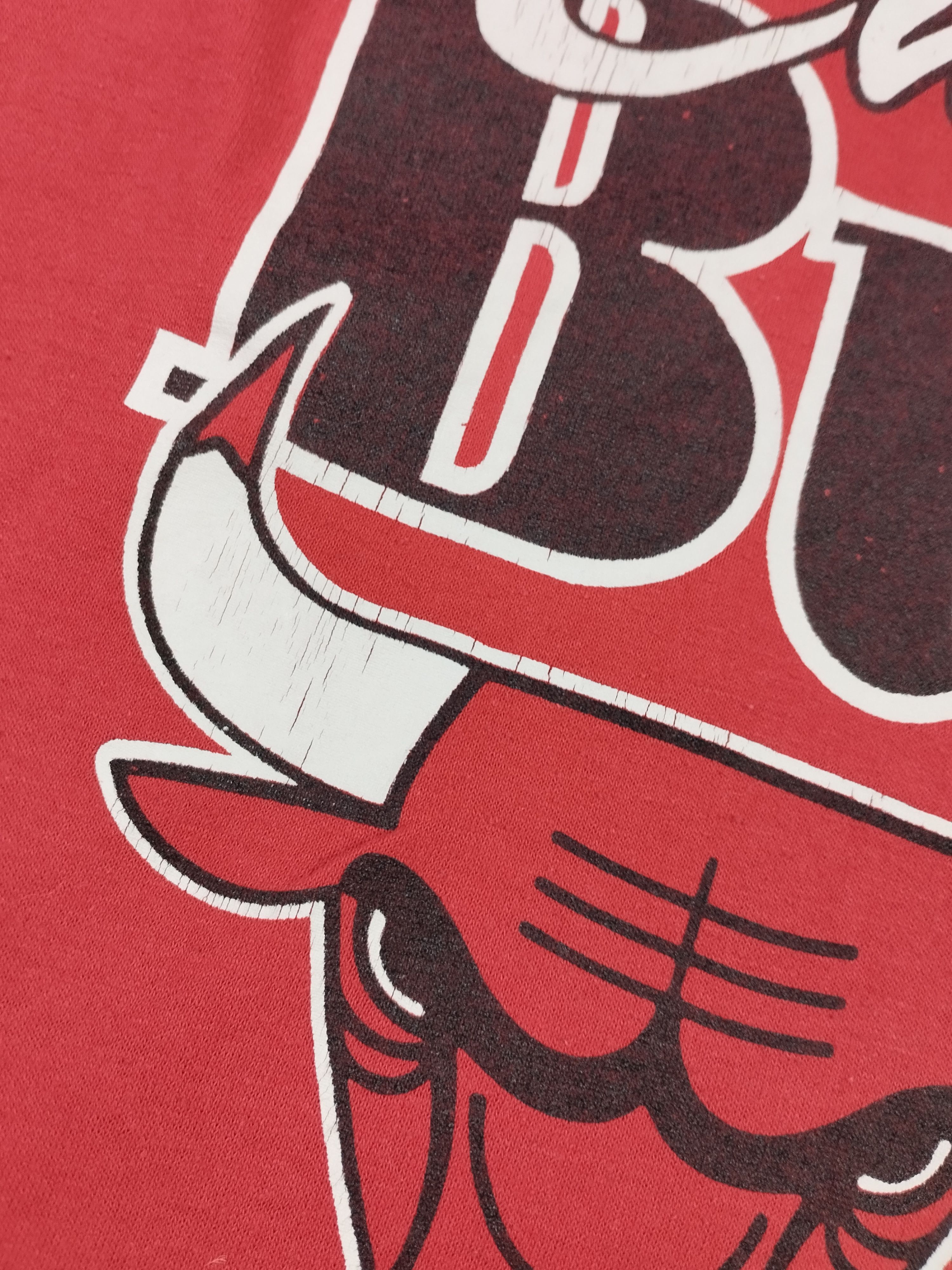 NBA Chicago Bulls NBA vintage 1991 Trench t-shirt big logo Size US M / EU 48-50 / 2 - 6 Thumbnail