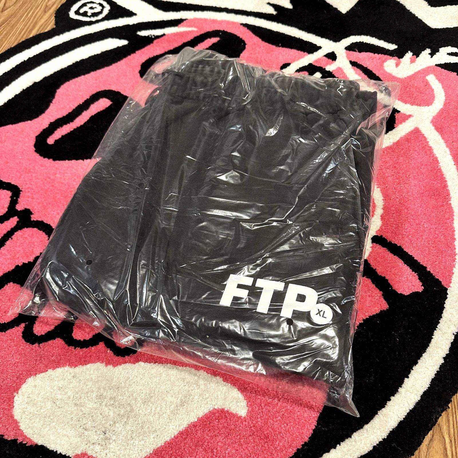 Fuck The Population FTP Overdyed Logo Sweatpants – Size XL (Black) – As Pictured Size US 30 / EU 46 - 5 Thumbnail