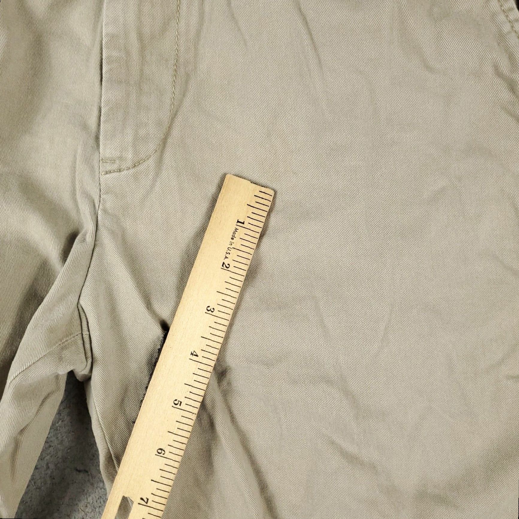Nautica VINTAGE Nautica Shorts Mens Waist 30 Beige Casual Flat Front Chino Size US 30 / EU 46 - 7 Thumbnail