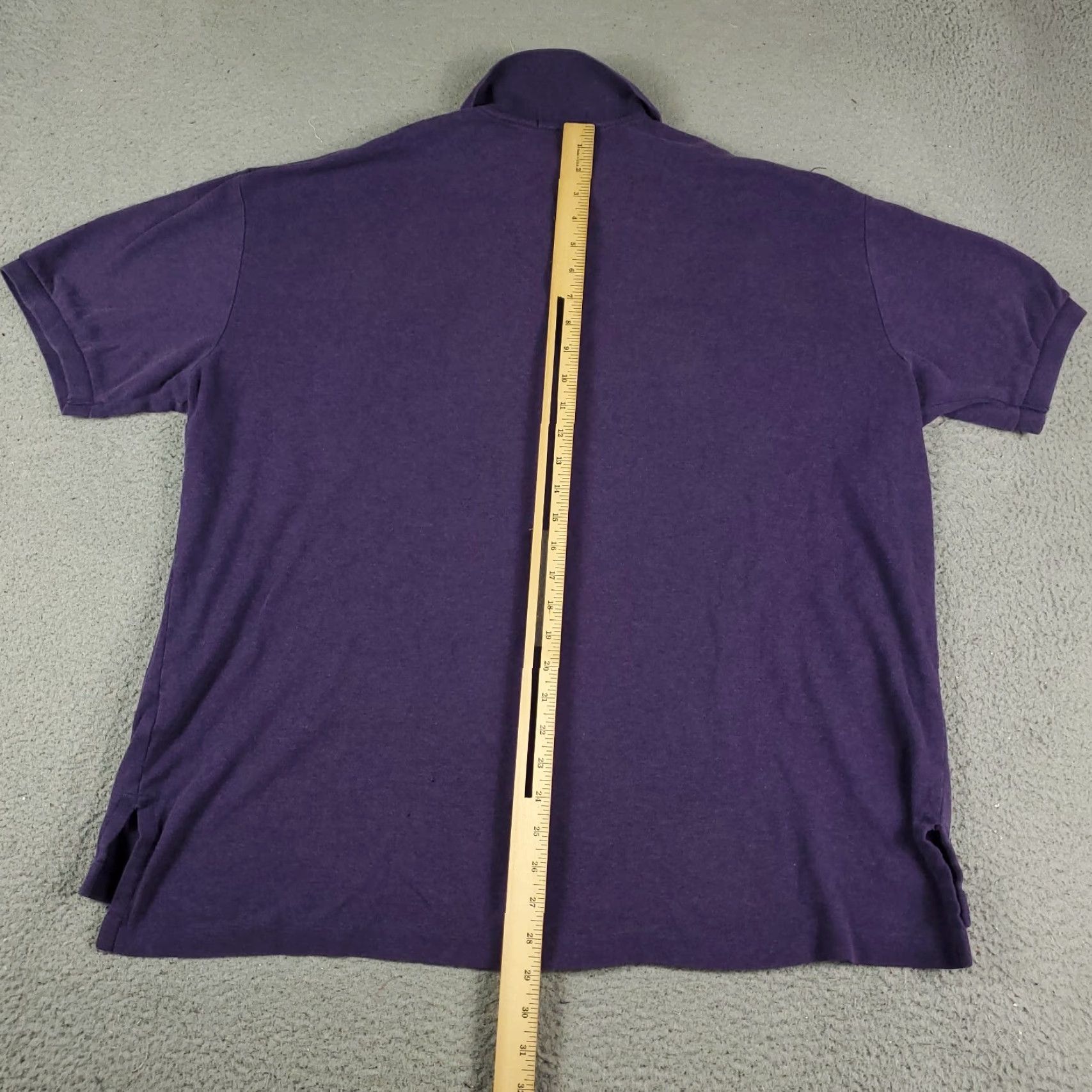 Ralph Lauren Ralph Lauren Polo Shirt Mens XL Purple Short Sleeve Cotton Button-Down Classic Size US XL / EU 56 / 4 - 4 Thumbnail