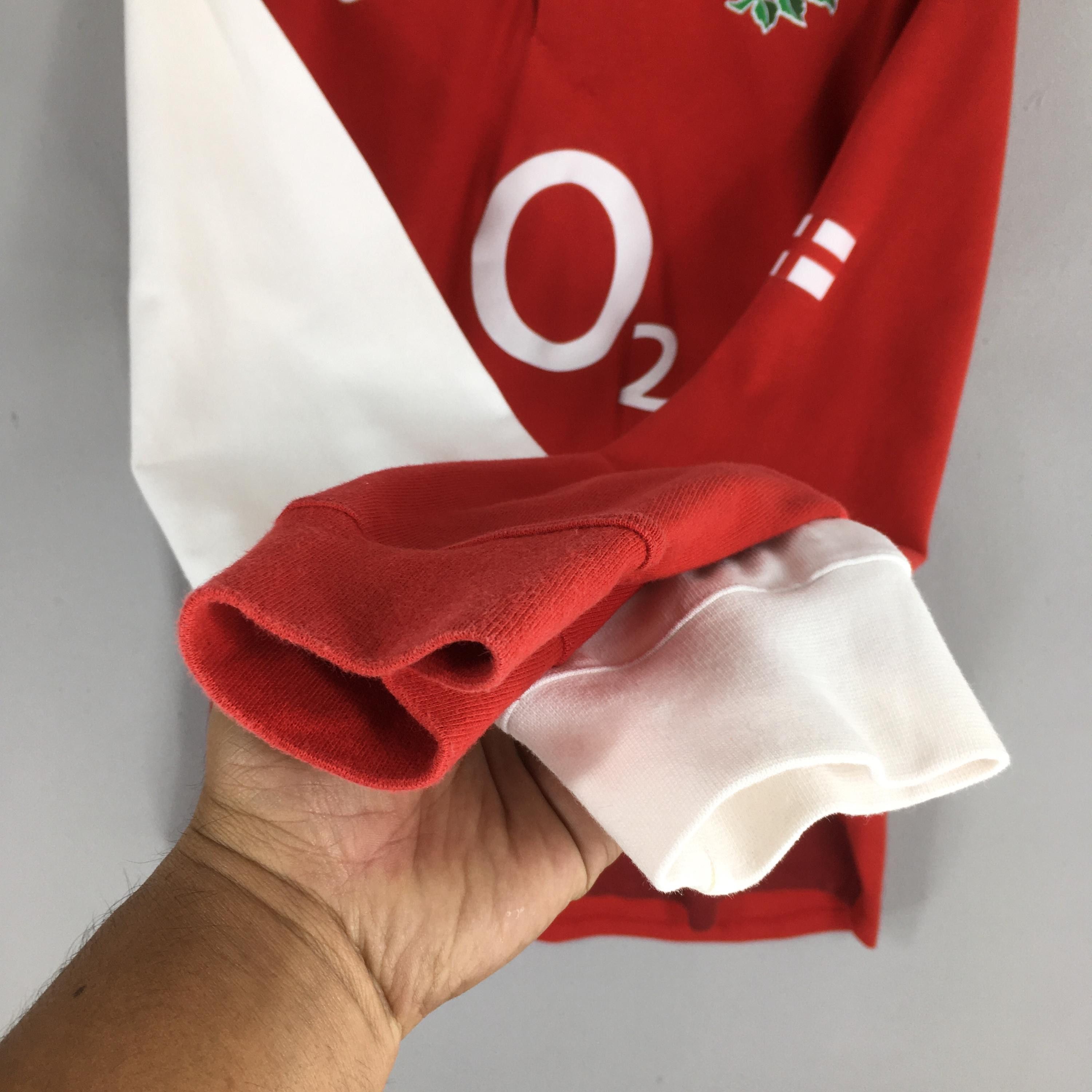 Nike Nike O2 England Rugby Jersey Polo Rugby Shirt 2XLarge Size US XXL / EU 58 / 5 - 4 Thumbnail