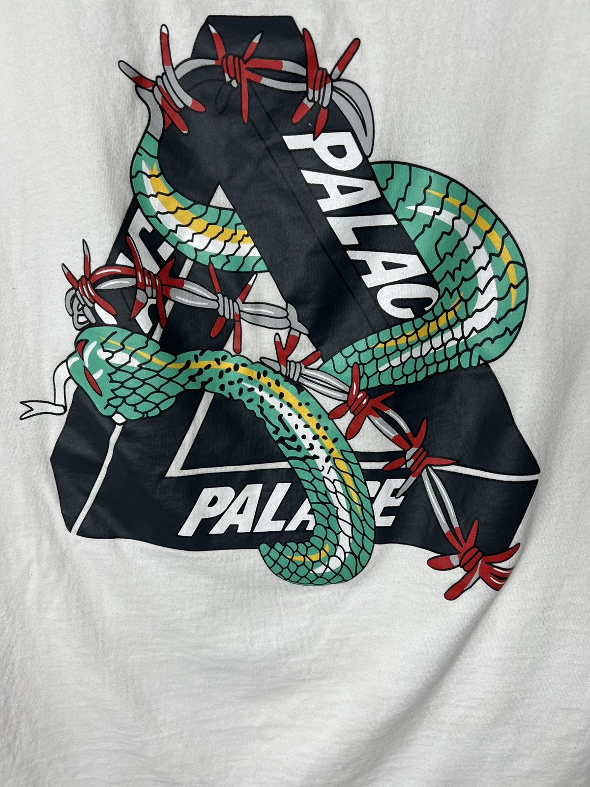Palace streetwear Palace skateboarding Hesh Mit Snake T-shirt Size US M / EU 48-50 / 2 - 2 Thumbnail