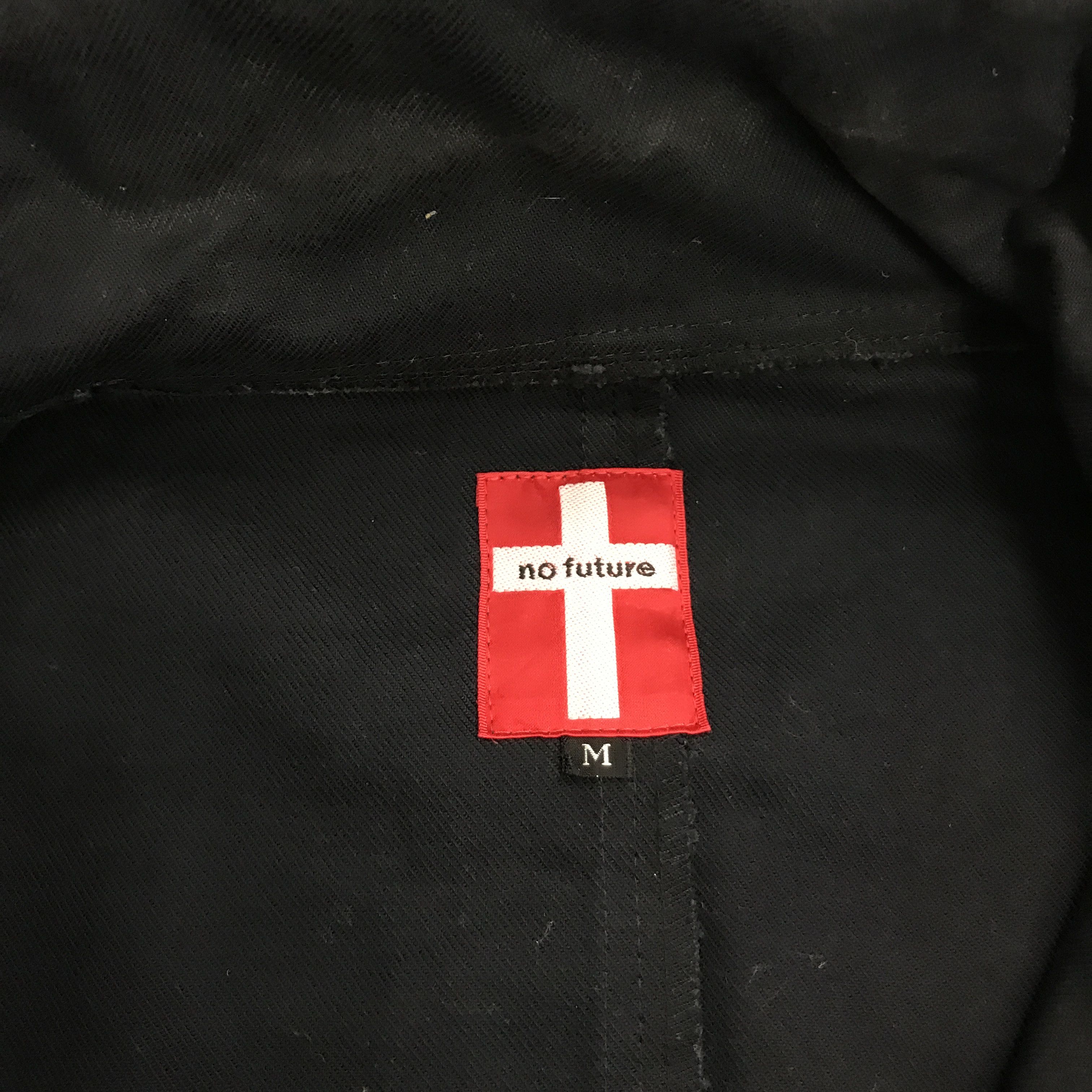 If Six Was Nine × Japanese Brand × No Future NO FUTURE PUNK ZIPPER JACKET BONDAGE DESIGN STYLE Size US M / EU 48-50 / 2 - 14 Thumbnail