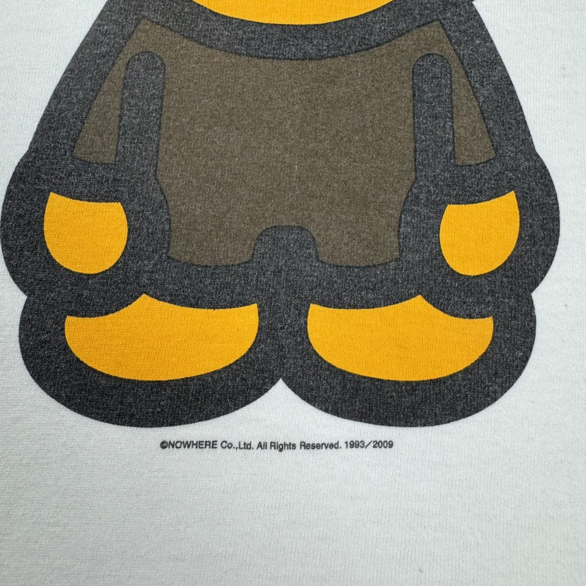 Bape Bape Baby Milo Flame Rare T-shirt Size US L / EU 52-54 / 3 - 8 Thumbnail