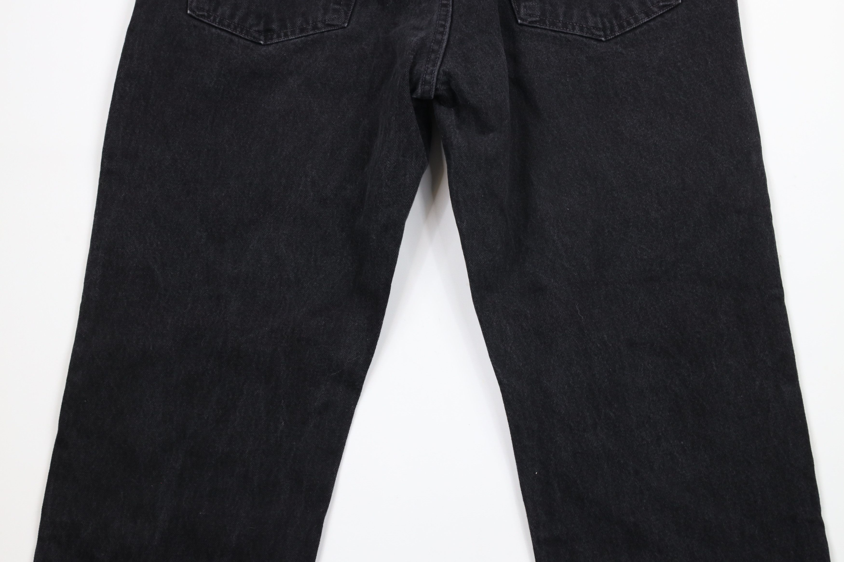 Harley Davidson × Vintage Vintage Harley Davidson Straight Leg Denim Jeans Black Size US 36 / EU 52 - 11 Thumbnail