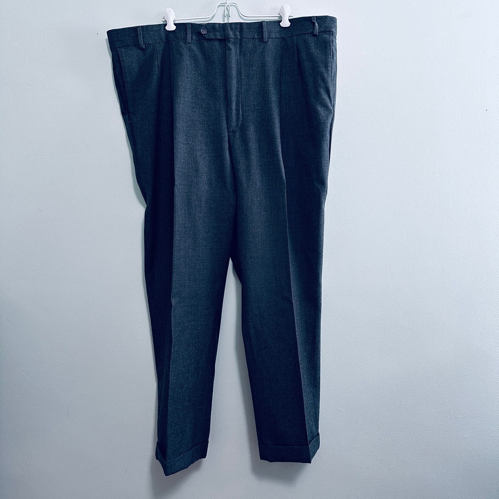 Burberry Vintage Burberrys gray dress pants Size US 40 / EU 56 - 2 Thumbnail